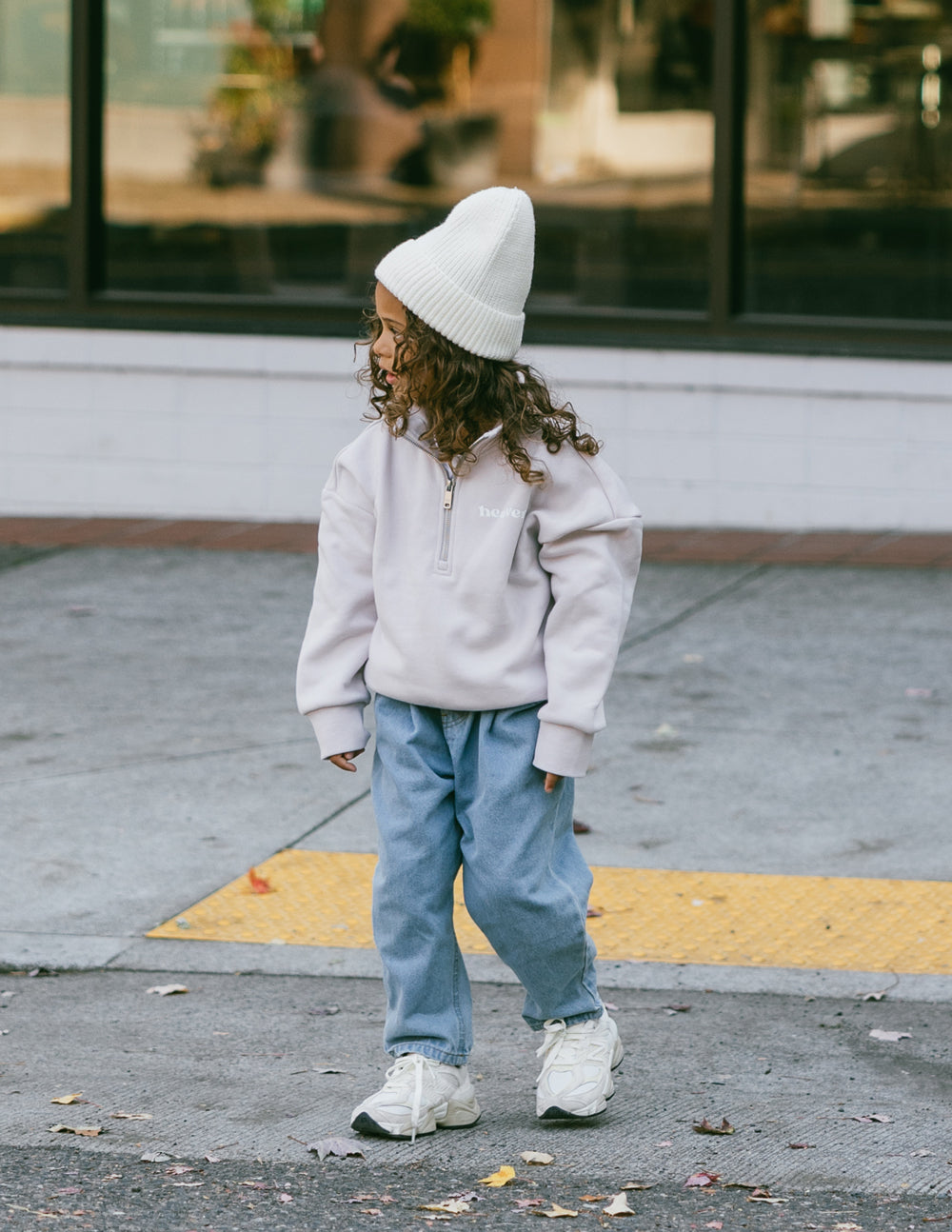 Elevated Faith Kids Jacket in Light Pink, perfect for stylish Christian Kids Apparel and outdoor play