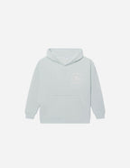 Light blue kids hoodie from Elevated Faith featuring logo for Christian Kids Apparel