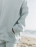 Elevated Faith Kids Hoodie in Light Blue with Inspirational Design for Christian Kids Apparel
