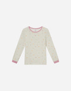Elevated Faith Kids Pajama Top in Soft Fabric with Colorful Butterfly Print for Christian Kids Apparel