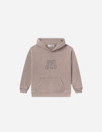 Elevated Faith Kids Hoodie in Taupe with 'SPIRIT OF GOD' Design - Christian Kids Apparel