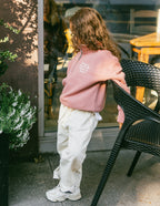 Pink Elevated Faith Kids Jacket with Inspirational Quote for Christian Kids Apparel
