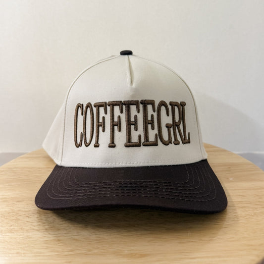 COFFEEGRL Funny Embroidered Trucker Hat – Ivy + Cloth