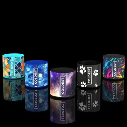 COLDEST silicone tumbler boot 5-pack in The Coldies