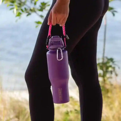 COLDEST paracord carrying handle for wide mouth water bottles – view 6