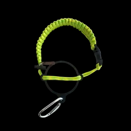 COLDEST paracord handle for wide mouth water bottles in Neon Moon