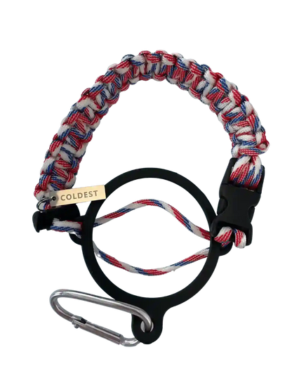 COLDEST paracord carrying handle for wide mouth water bottles – view 22