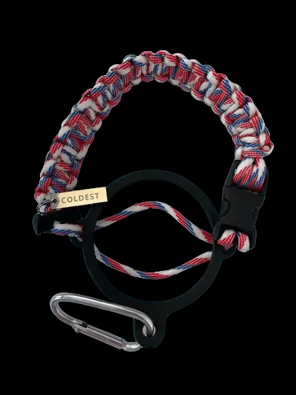 COLDEST paracord handle for wide mouth water bottles in America