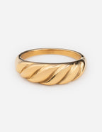 Elevated Faith Twisted Gold Ring as a stunning piece of Christian jewelry
