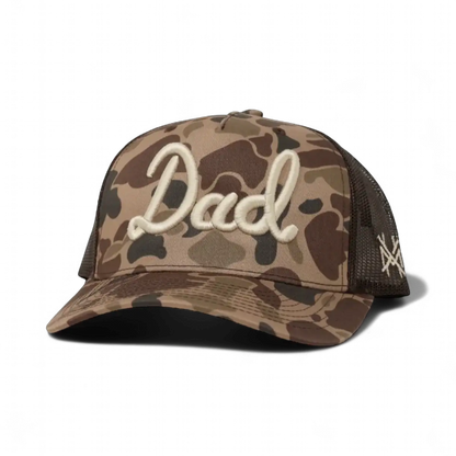 Dad Funny Embroidered Snapback Hat in Trucker Duck Camo – Ivy + Cloth