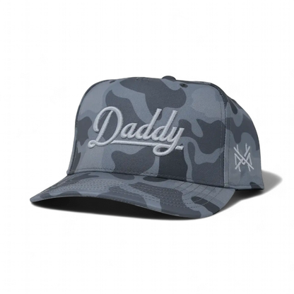 Daddy Funny Embroidered Hat in Retro Shadow – Ivy + Cloth