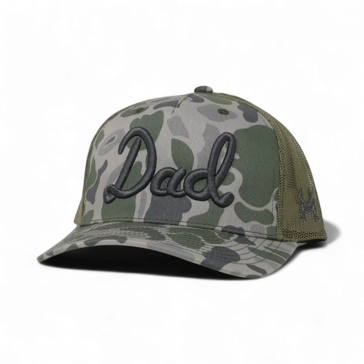 Dad Funny Embroidered Snapback Hat in Trucker Marsh Camo/Loden – Ivy + Cloth