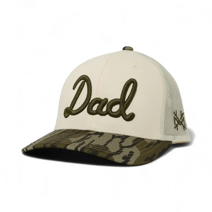 Dad Funny Embroidered Snapback Hat in Trucker Bottomland/Natural – Ivy + Cloth
