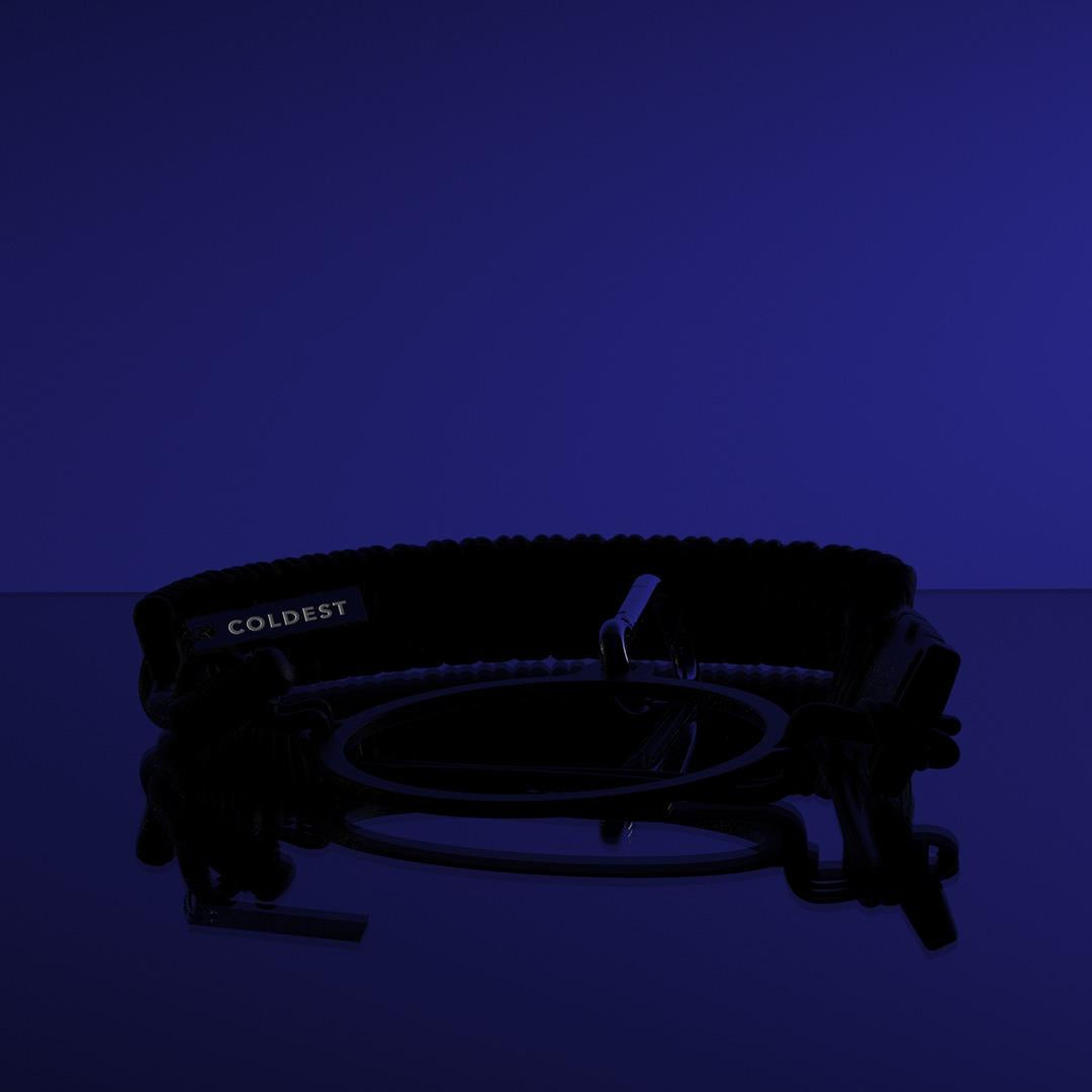 COLDEST paracord handle for wide mouth water bottles in Lilac Purple