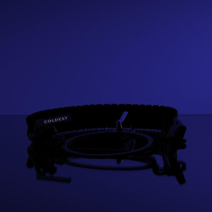 COLDEST paracord handle for wide mouth water bottles in Lilac Purple
