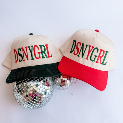DSNYGRL Holiday Edition Funny Embroidered Trucker Hat – Ivy + Cloth