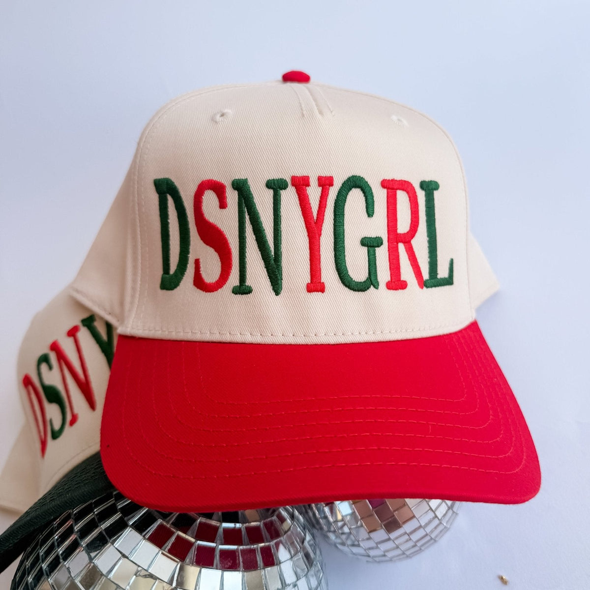 DSNYGRL Holiday Edition Funny Embroidered Trucker Hat – Ivy + Cloth