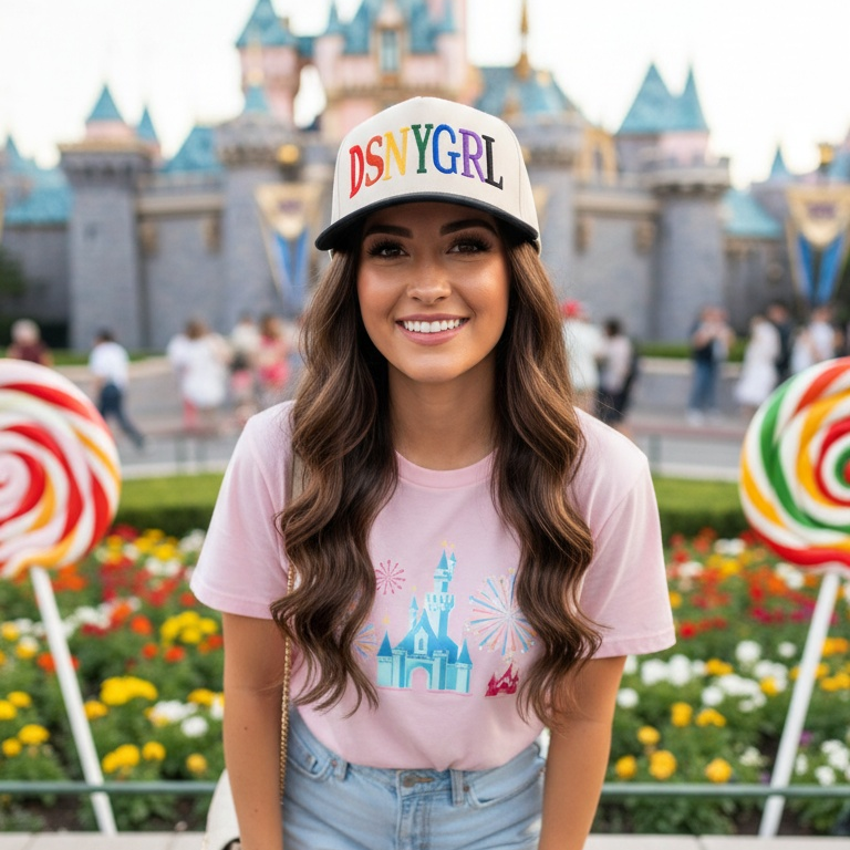 DSNYGRL Funny Embroidered Trucker Hat – Ivy + Cloth