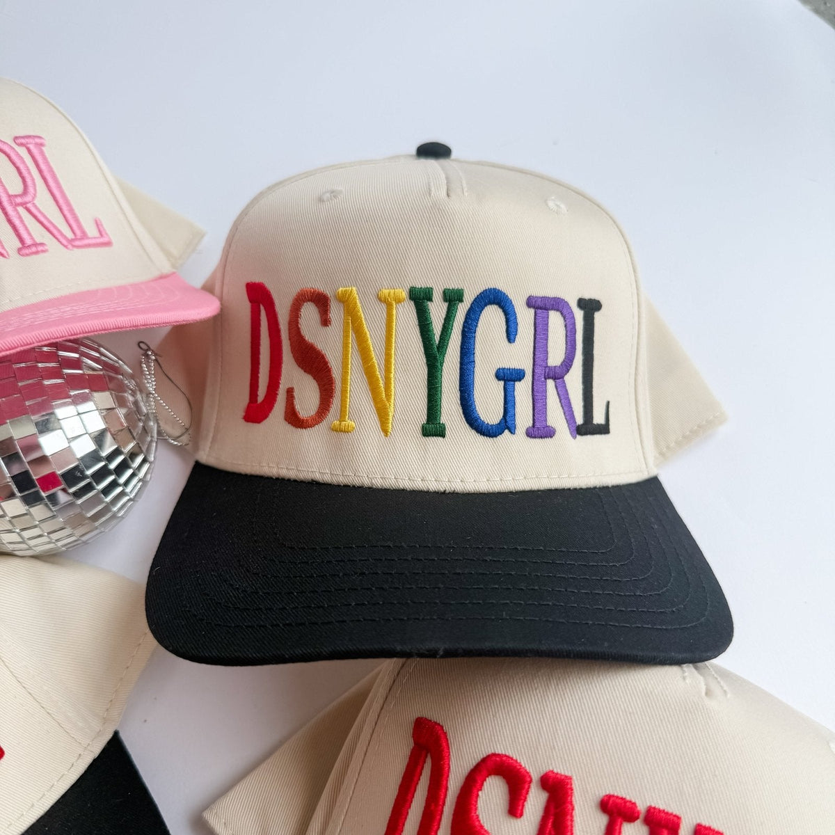 DSNYGRL Funny Embroidered Trucker Hat – Ivy + Cloth