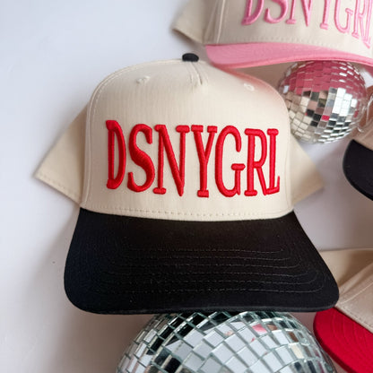 DSNYGRL Funny Embroidered Trucker Hat – Ivy + Cloth