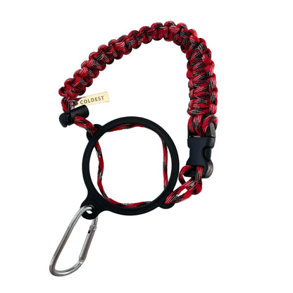 COLDEST paracord carrying handle for wide mouth water bottles – view 46