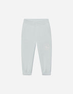 Light blue kids sweatpant from Elevated Faith with logo, ideal for Christian Kids Apparel