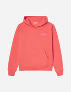 Elevated Faith Coral Christian Hoodie with Front Pocket and Soft Fabric for Comfortable Wear