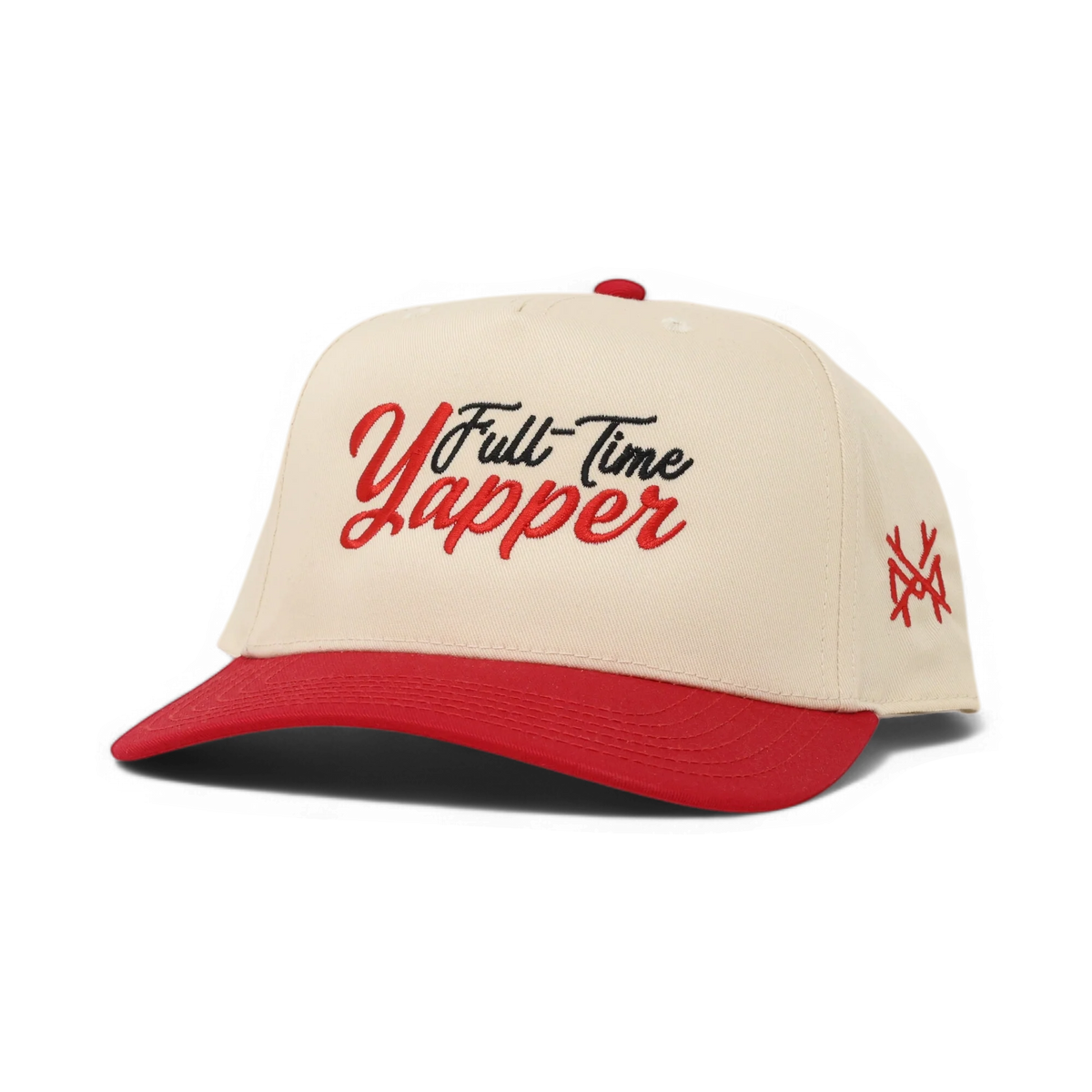 Full-Time Yapper Funny Embroidered Snapback Hat – Ivy + Cloth