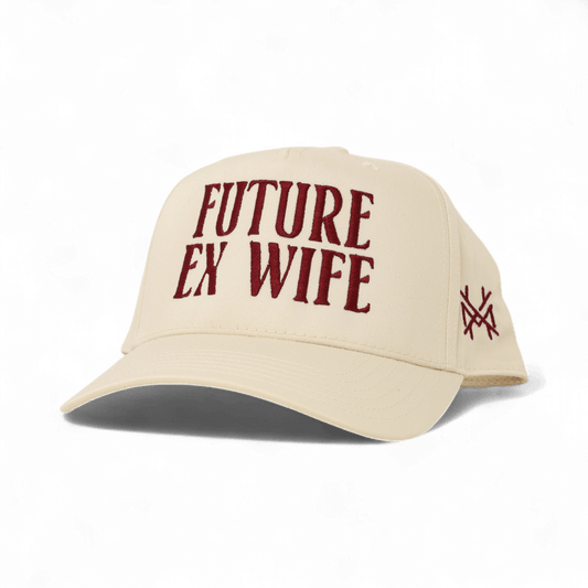 Future Ex Wife Funny Embroidered Snapback Hat in Retro Natural – Ivy + Cloth