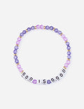 Elevated Faith Christian Jewelry Bracelet with colorful beads spelling 'GOD IS GOOD'
