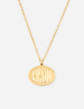 Elevated Faith Gold Necklace with KWJD Pendant, perfect for Christian Jewelry lovers