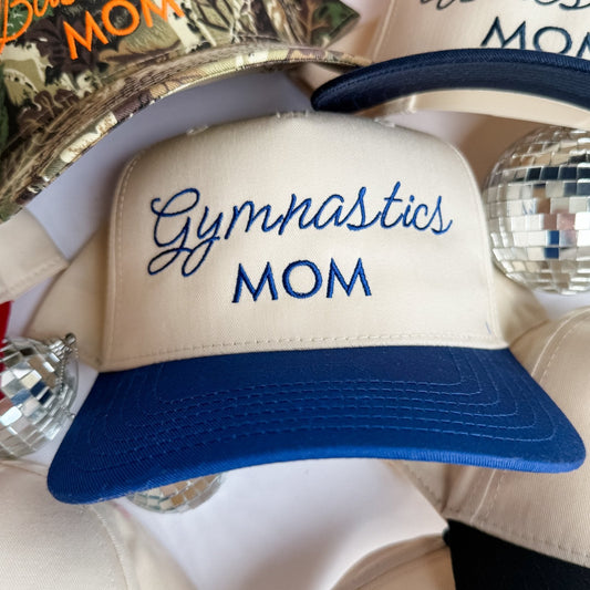 Gymnastics Mom Funny Embroidered Trucker Hat – Ivy + Cloth