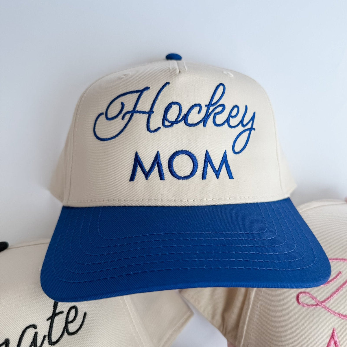 Hockey Mom Funny Embroidered Trucker Hat – Ivy + Cloth