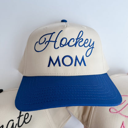 Hockey Mom Funny Embroidered Trucker Hat – Ivy + Cloth