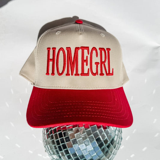 HOMEGRL Funny Embroidered Trucker Hat – Ivy + Cloth