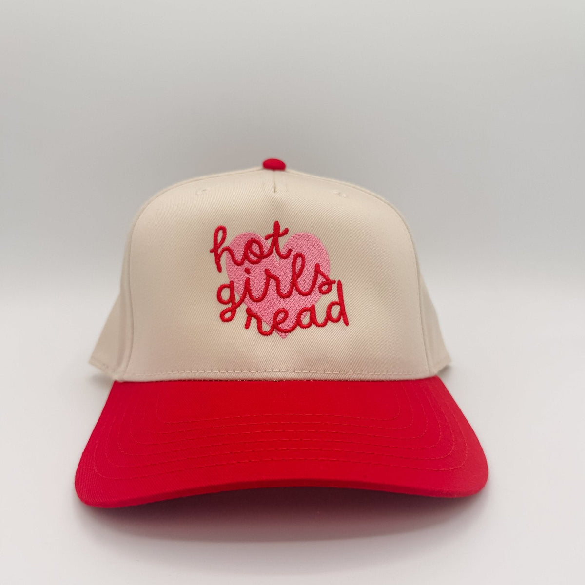 Hot Girls Read Funny Embroidered Trucker Hat – Ivy + Cloth