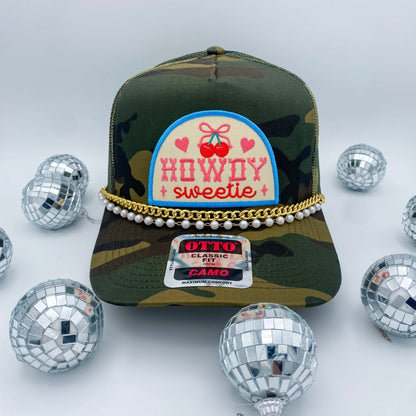 Howdy Sweetie Camo Funny Embroidered Trucker Hat – Ivy + Cloth