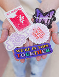 Collection of Christian Stickers featuring inspirational designs and messages for faith-based expressions