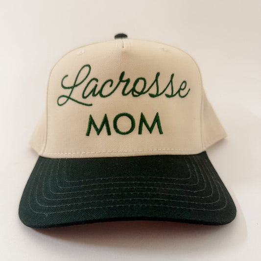 Lacrosse Mom Funny Embroidered Trucker Hat – Ivy + Cloth