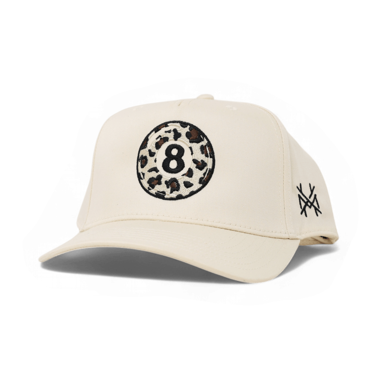 Lucky Leopard Funny Embroidered Snapback Hat in Retro Natural – Ivy + Cloth