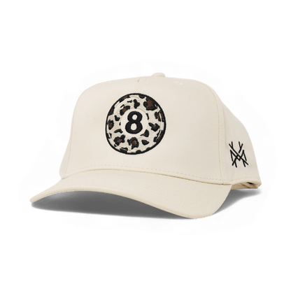 Lucky Leopard Funny Embroidered Snapback Hat in Retro Natural – Ivy + Cloth