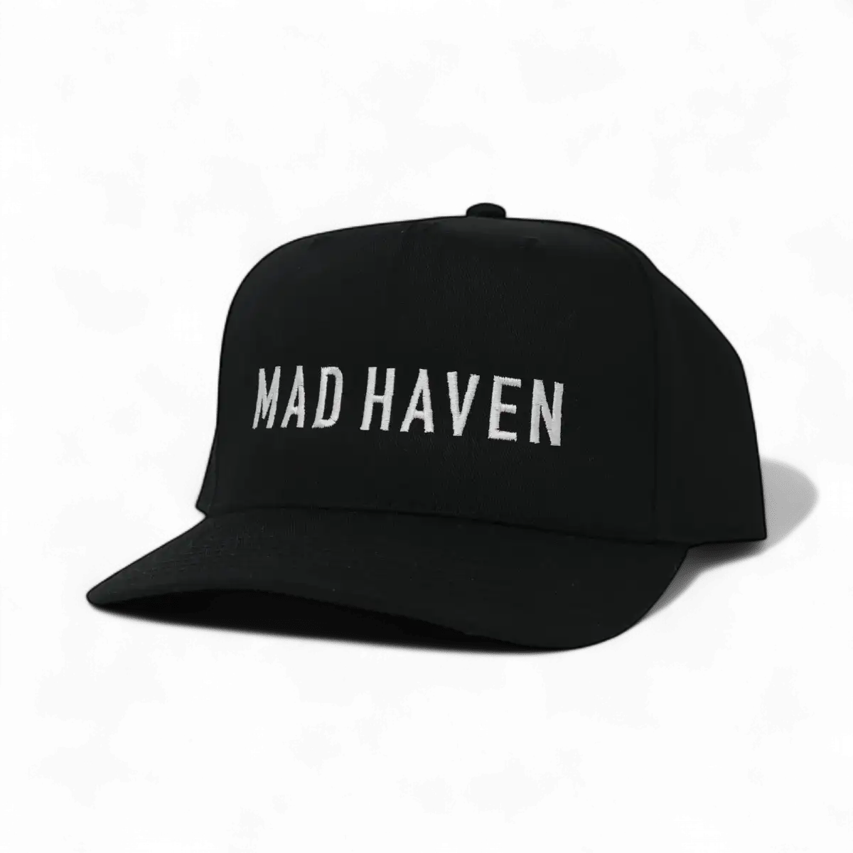 Mad Haven Funny Embroidered Hat in Retro Black – Ivy + Cloth