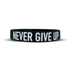 NEVER GIVE UP Wristband