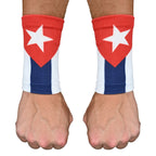 Cuba Flag Wrist Support Sleeves