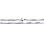 3mm Cuban Link Chain Necklace - Stainless Steel