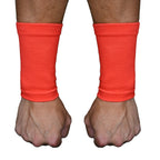 Red Wrist Support Sleeves