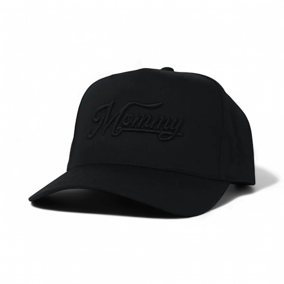 Mommy Funny Embroidered Snapback Hat in Retro Black – Ivy + Cloth