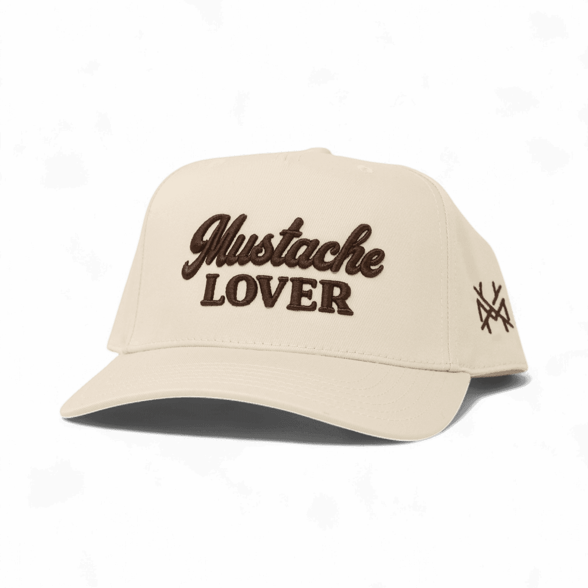 Mustache Lover Funny Embroidered Snapback Hat in Retro Natural – Ivy + Cloth