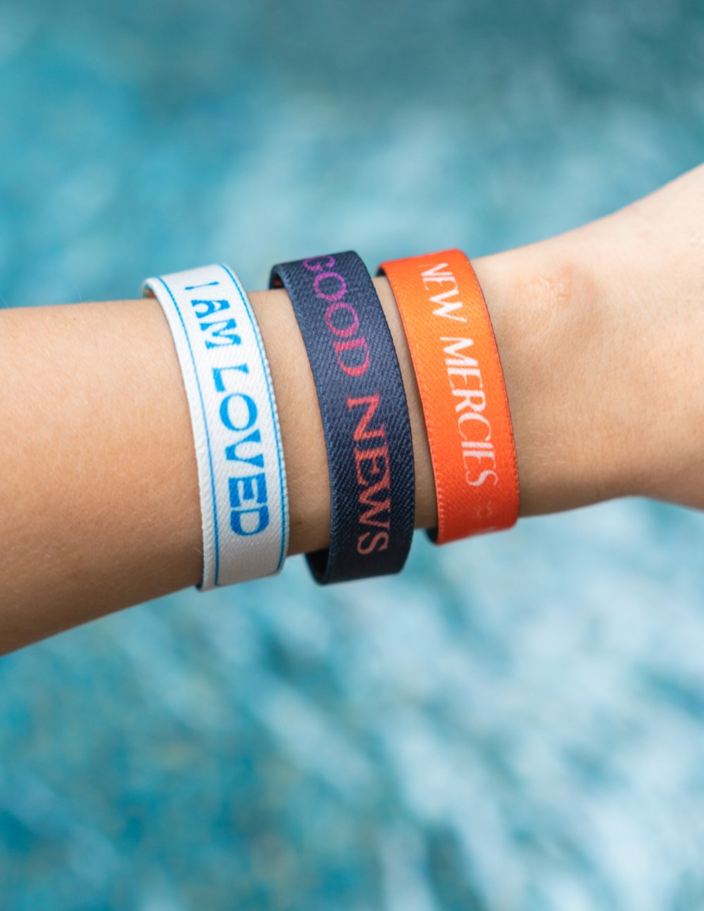 Elevated Faith Christian Jewelry Bracelet Set with uplifting messages for daily inspiration