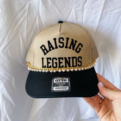 Raising Legends V2 Funny Embroidered Trucker Hat – Ivy + Cloth